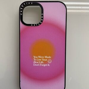 Casetify Pink iPhone 14 Case